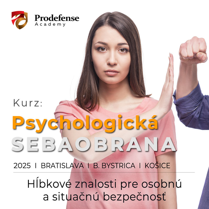 <small><h5>BANSKÁ BYSTRICA: Kurz (prvé 2 bloky)</h5></small><BR>Psychologická sebaobrana<BR>