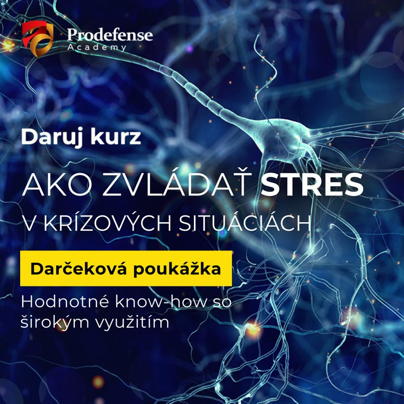 <small><h5>Darčeková poukážka:</h5></small><BR>Ako zvládať stres v krízových situáciách<BR>